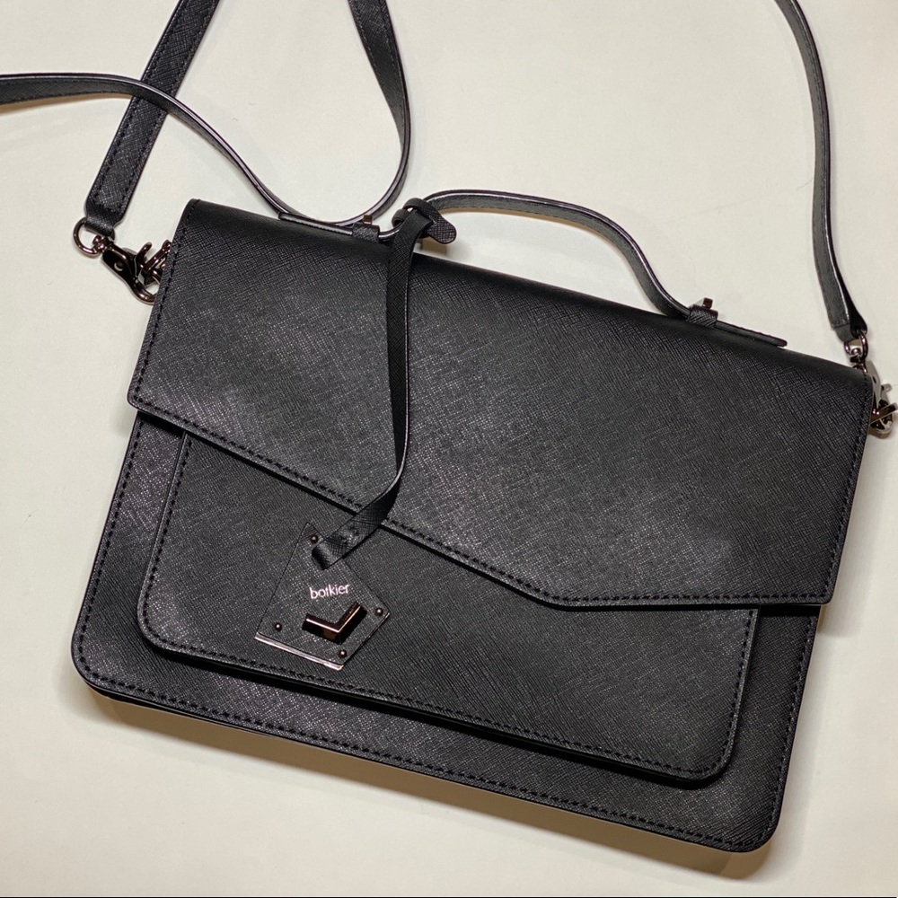 Botkier Cobble Hill Cross Body Bag Black